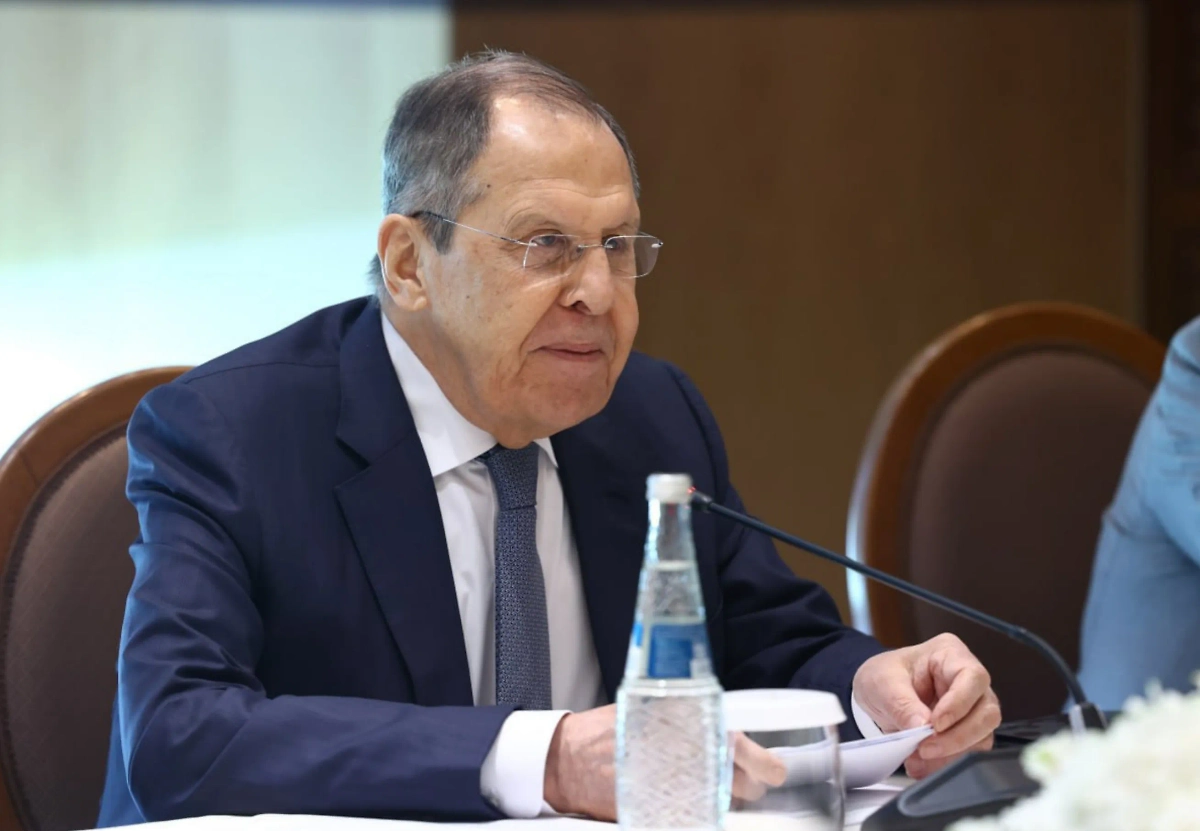 Сергей Лавров. Обложка © Telegram / МИД России