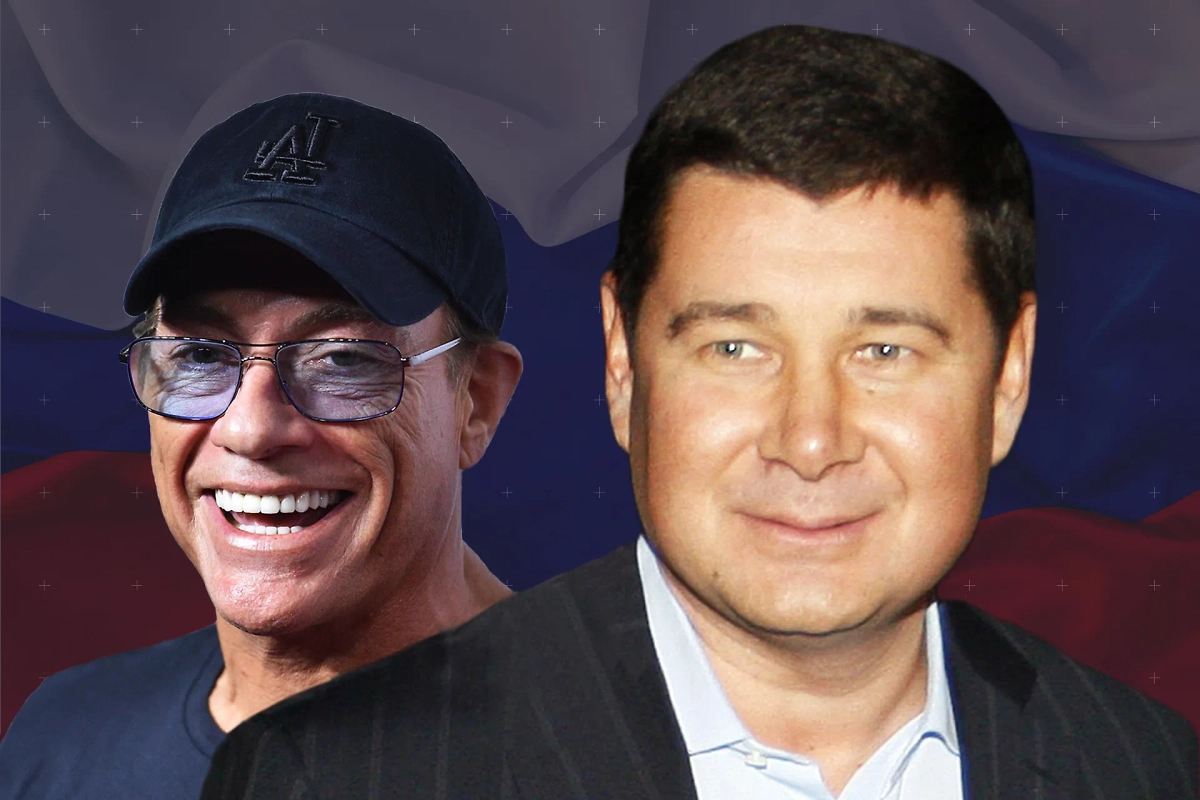 Актёр Жан-Клод Ван Дамм и украинский олигарх Александр Онищенко. Обложка © Коллаж © Life.ru, фото © Shutterstock / FOTODOM / Natalia Belay, © ТАСС / ABACA / Hahn Lionel, Владимир Синдеев