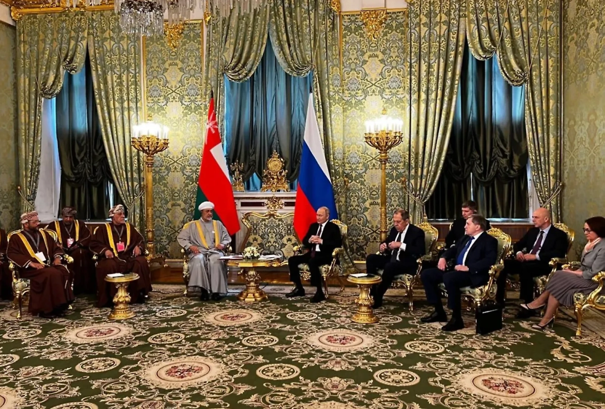 Переговоры в Кремле. Обложка © Telegram / Кремль. Новости