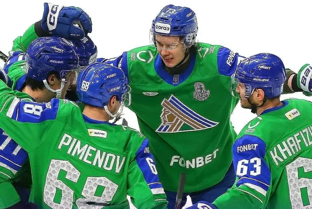 «Салават Юлаев» победил московский «Спартак». Фото © Пресс-служба КХЛ