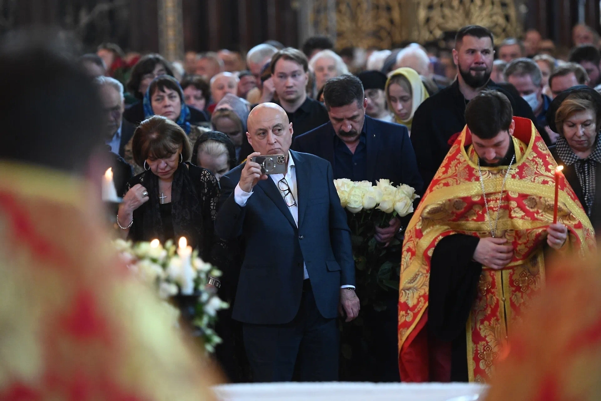 Прощание с Зурабом Церетели. Фото © Life.ru