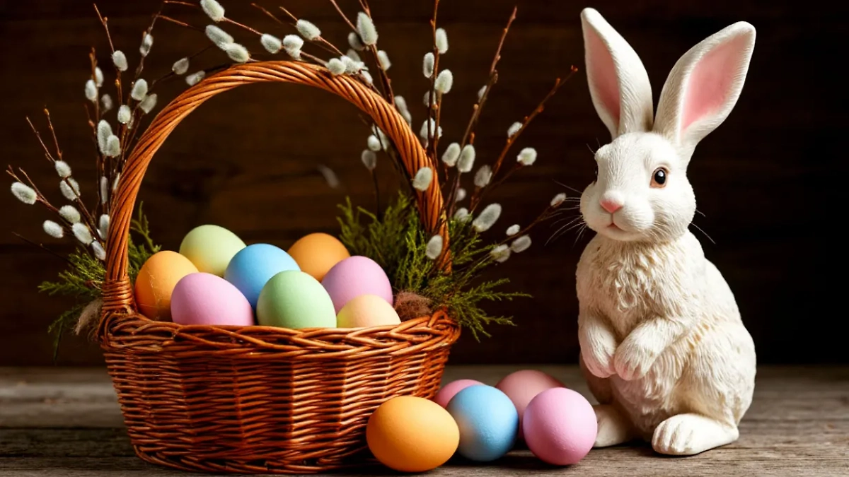 Пасхальный кролик. Обложка © «Шедеврум» / Life.ru