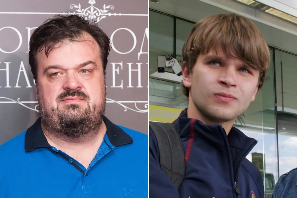 Спортивный комментатор Василий Уткин и бывший защитник сборной России по футболу Алексей Бугаев. Обложка © ТАСС / Вадим Тараканов, АЛЕКСАНДР ФЕДОРОВ