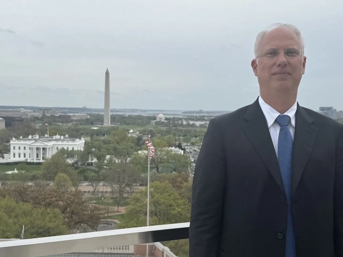 Глава РФПИ Кирилл Дмитриев в Вашингтоне. Обложка © X / Kirill A. Dmitriev