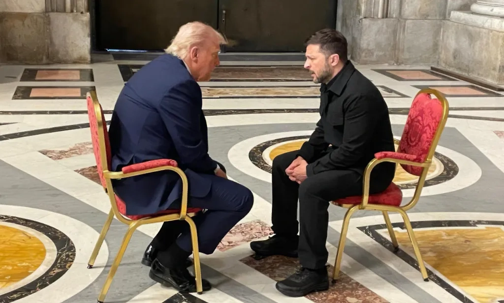 Трамп и Зеленский. Обложка © ТАСС / Zuma