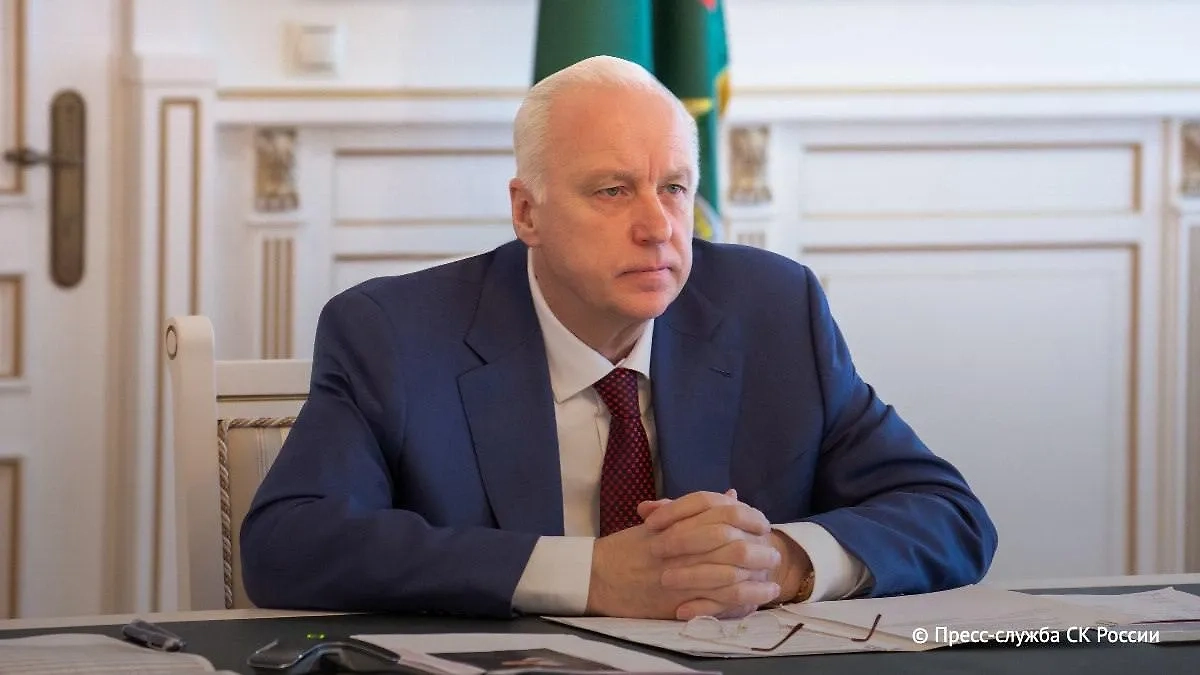 Руководитель Следственного комитета России Александр Бастрыкин. Обложка © Telegram / Следком