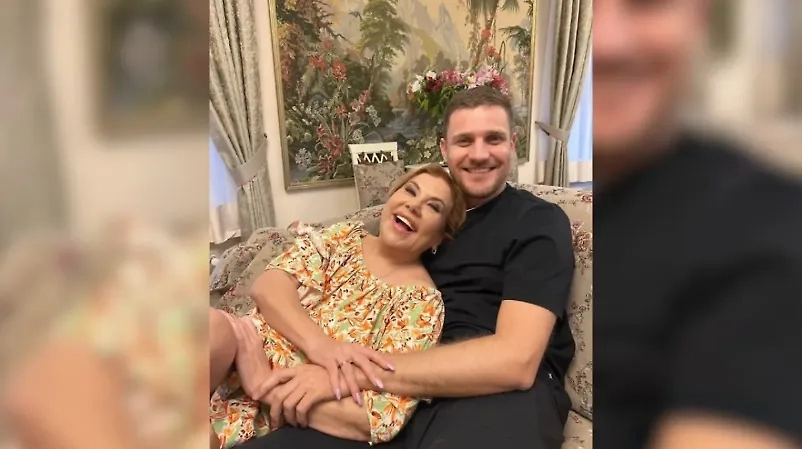 Марина Федункив с супругом Стефано Маджи. Обложка © личный архив / kp.ru