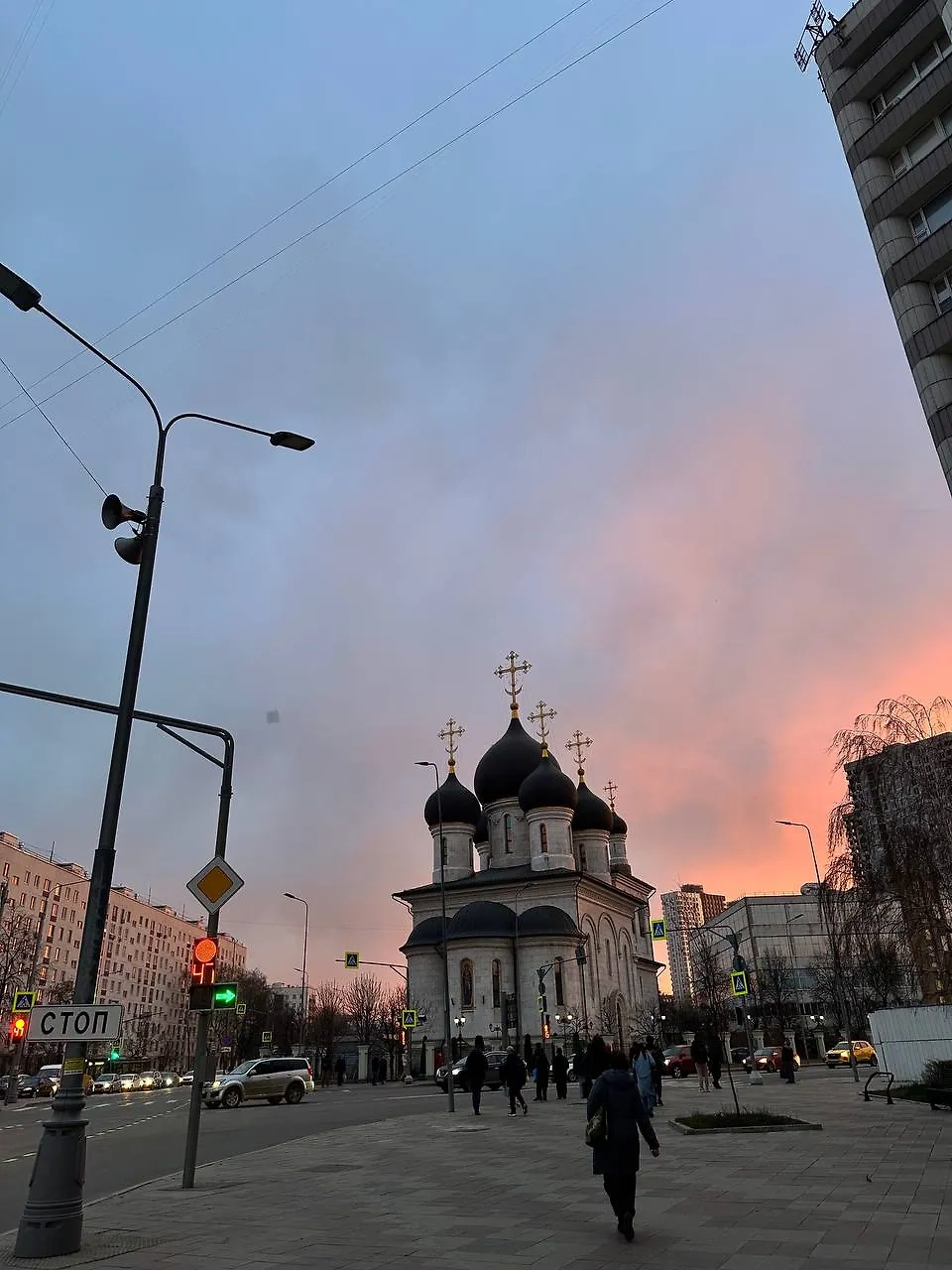 Закат в Москве. Фото © Life.ru