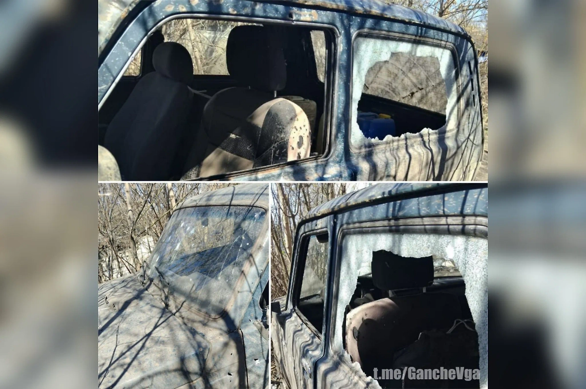 Последствия атаки дрона ВСУ. Фото © Telegram / Говорит Ганчев