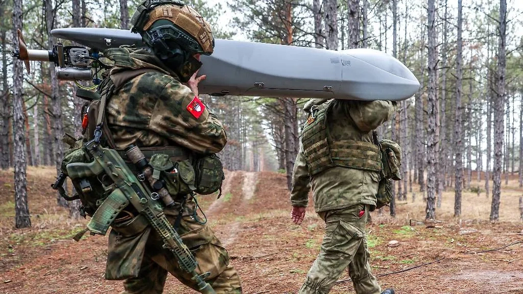 Российские военные в зоне проведения СВО. Фото © ТАСС / Алексей Коновалов