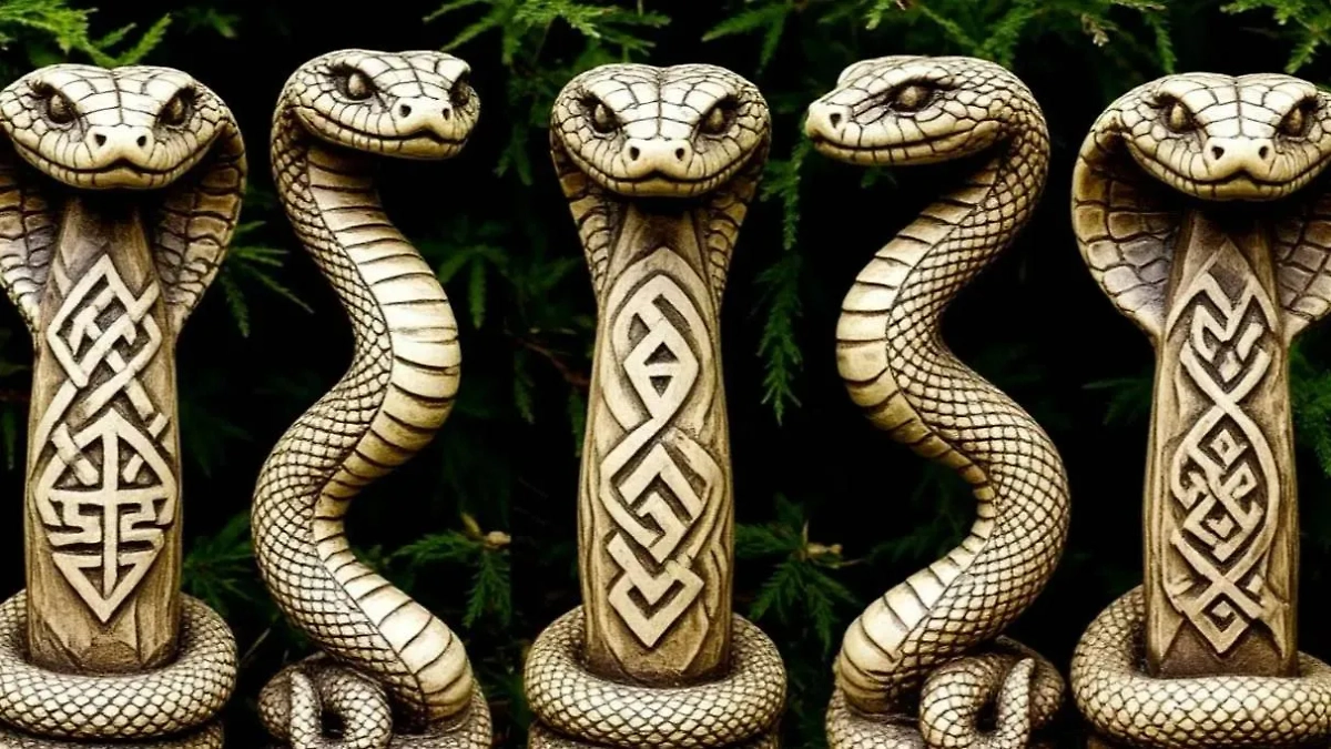Велес или Ящер? Кто это такие? Какое отношение имеют к змеям? Фото © Шедеврум