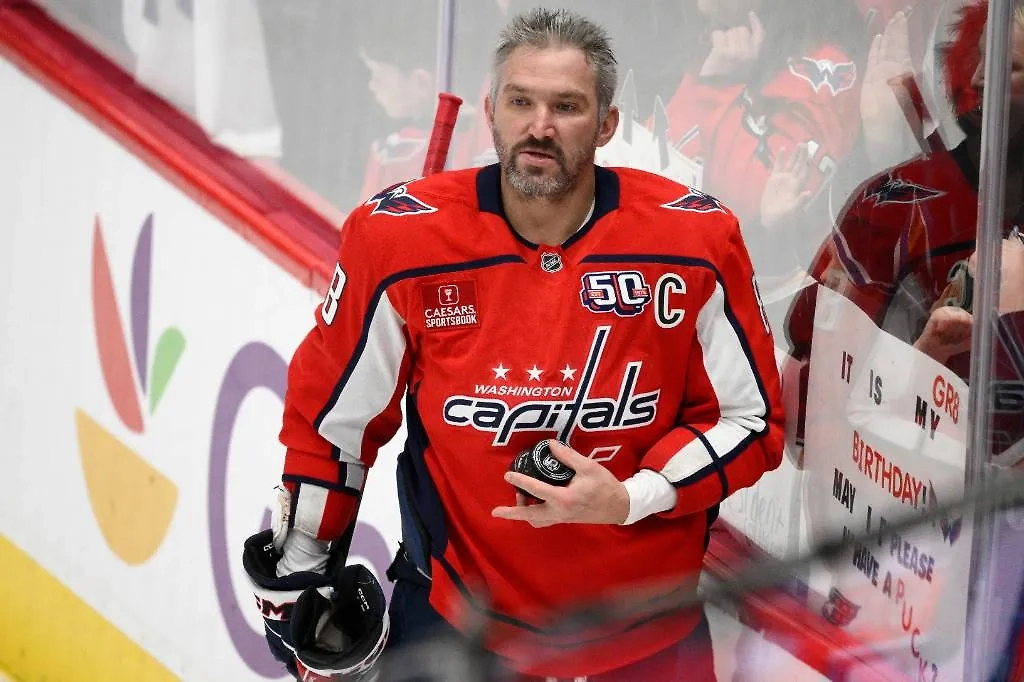 Александр Овечкин. Обложка © ТАСС / AP / Nick Wass