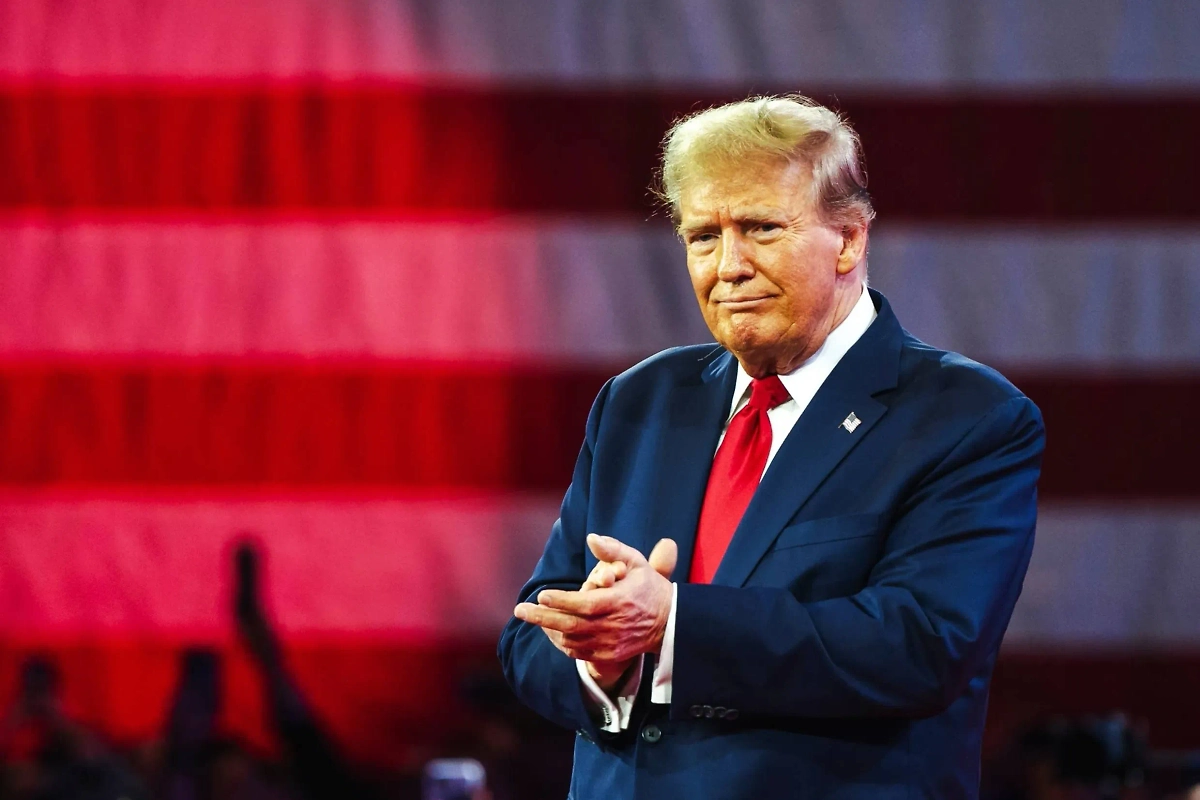 Президент США Дональд Трамп. Обложка © Shutterstock / FOTODOM / Jonah Elkowitz