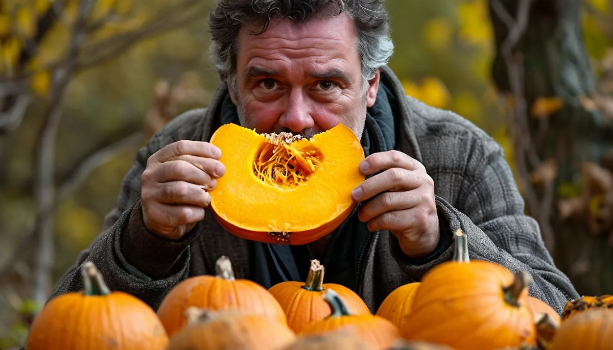 Тыква способствует нормализации работы кишечника. Обложка © «Шедеврум» / Life.ru