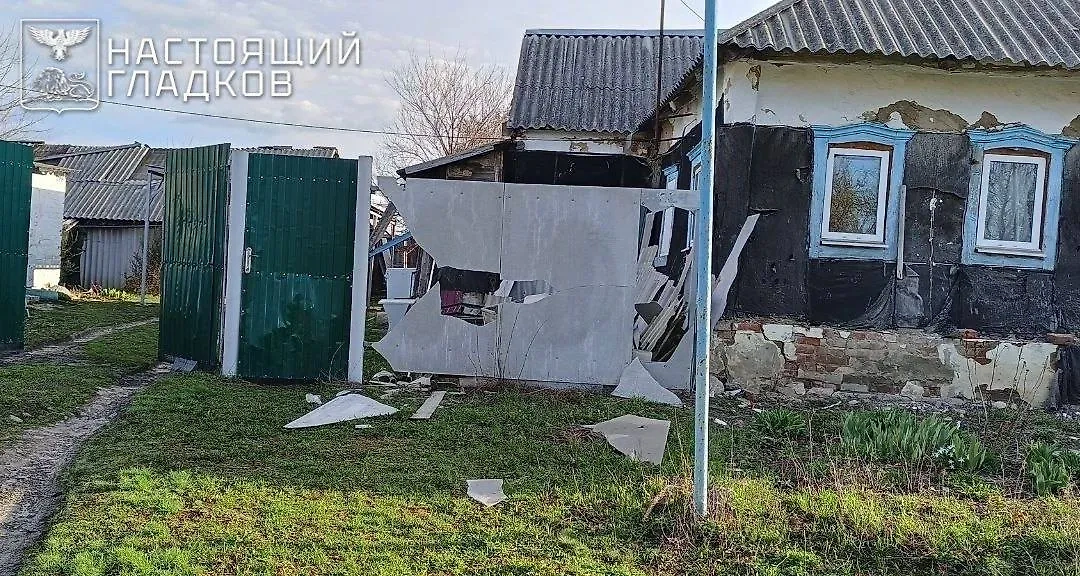 Последствия атаки ВСУ в Белгородской области. Обложка © Telegram / Настоящий Гладков