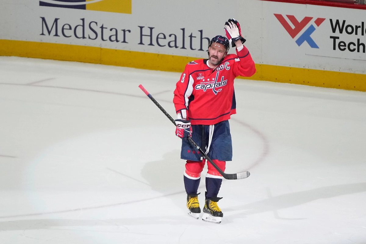 Александр Овечкин. Обложка © AP/ ТАСС