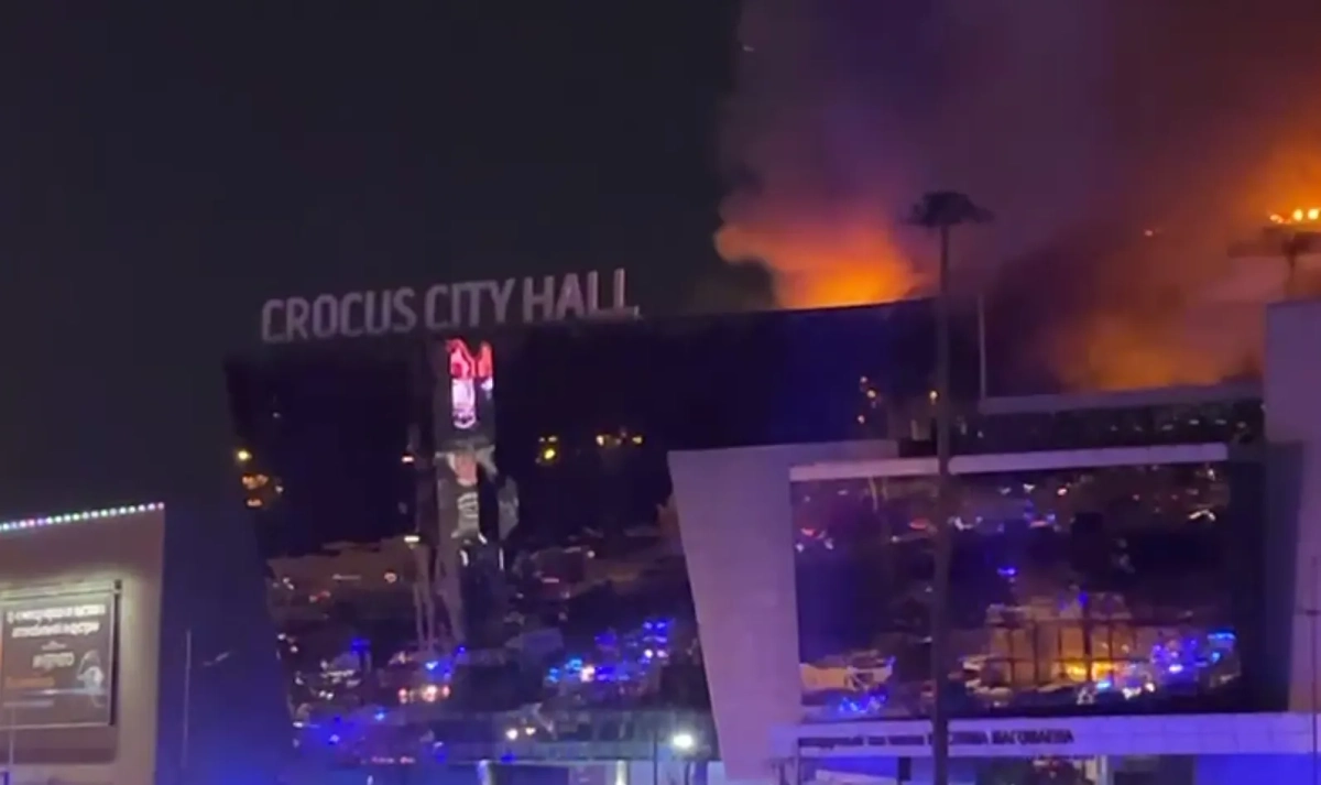 Последствия теракта в «Крокусе». Фото © Life.ru