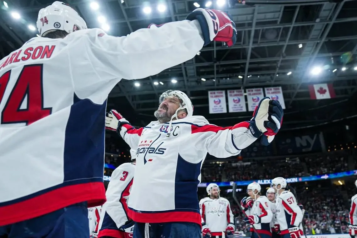 Абсолютный рекорд Овечкина по количеству голов в чемпионатах НХЛ. Обложка © X / Capitals