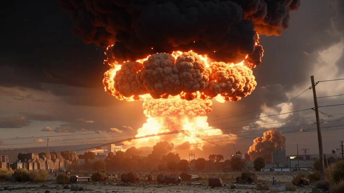 В Иране хотят создать ядерное оружие. Фото © Life.ru / Kandinsky 3.1