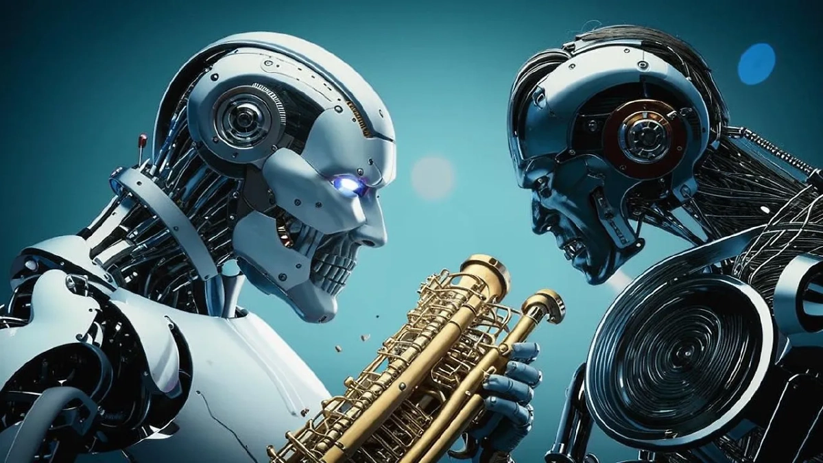 Искусственный интеллект против музыкантов. Обложка © Life.ru / Kandinsky 3.1