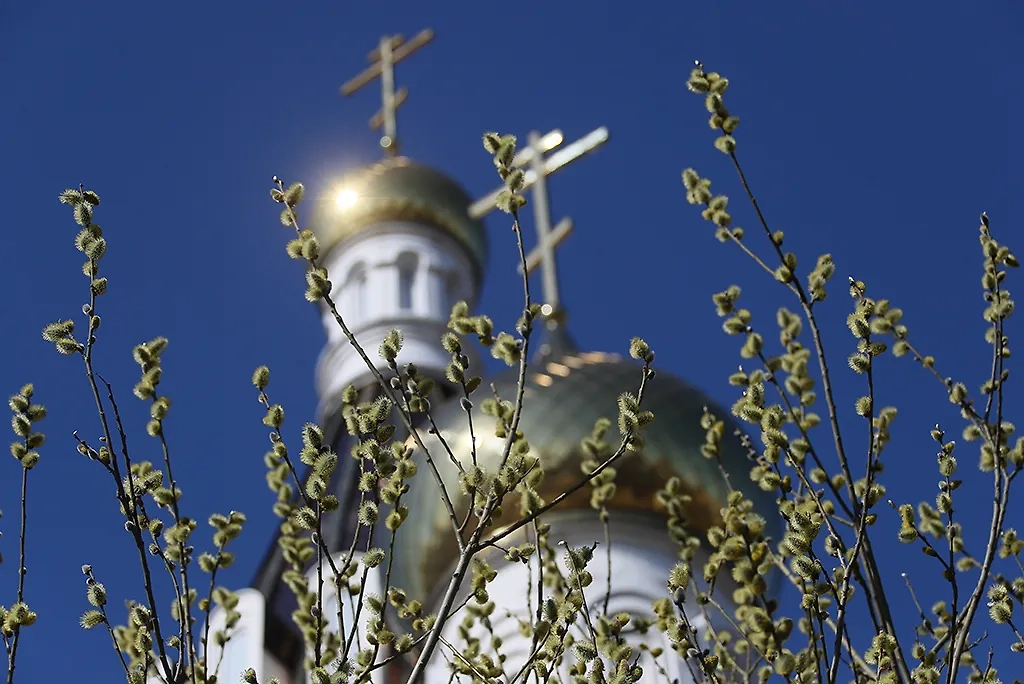 Лазарева суббота в 2025 году пройдёт в апреле. Фото © ТАСС / Владимир Смирнов