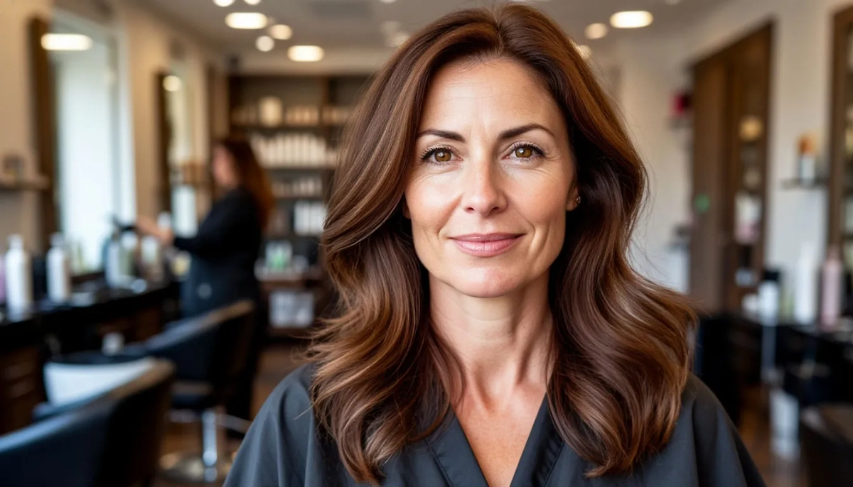 Седина под контролем: лучшие оттенки для маскировки в 2025 году. Фото © «Шедеврум»