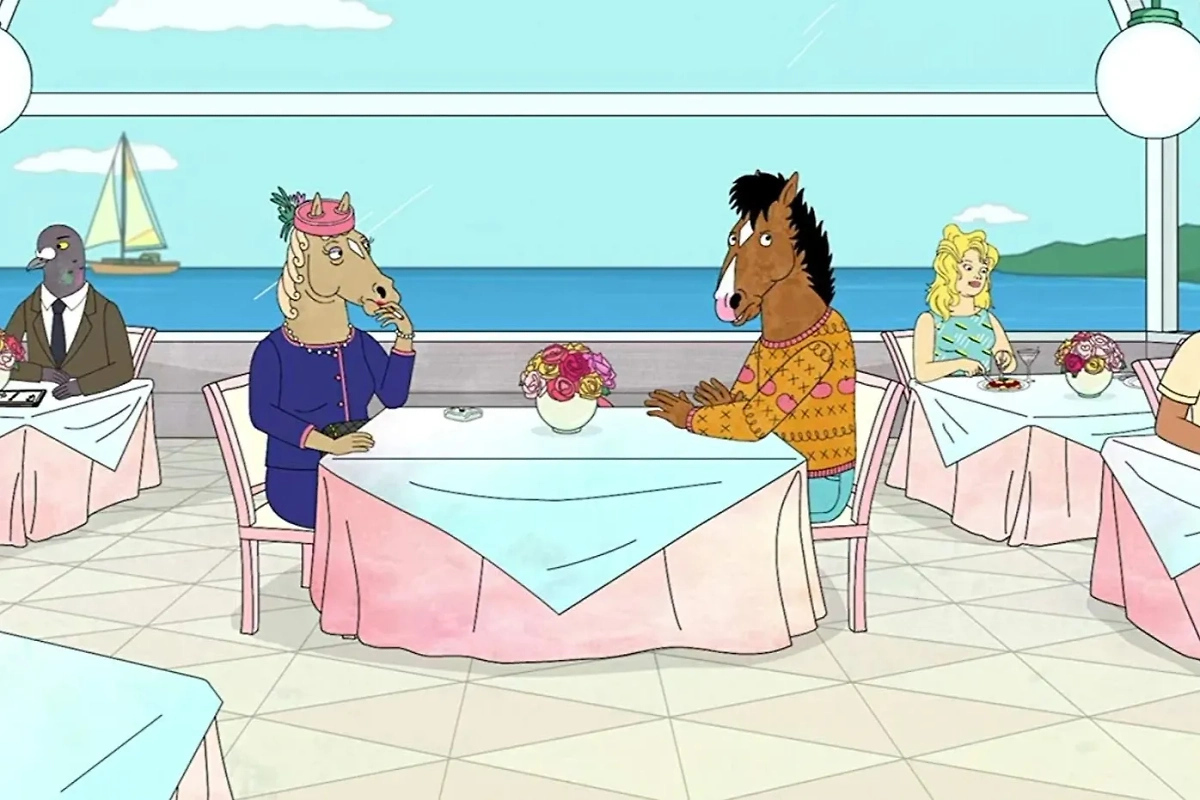 Фото © «Конь БоДжек» (сериал 2014–2020), режиссёры Эми Уинфри, JC Gonzalez и др., сценаристы Рафаэль Боб-Ваксберг, Элисон Тафель и др. / Kinopoisk 