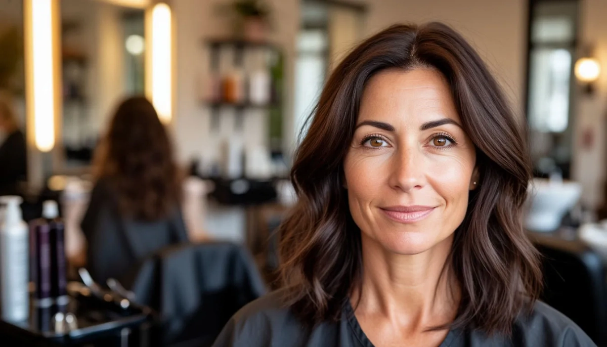 Как подобрать цвет волос после 50 лет: советы колористов 2025. Фото © «Шедеврум»