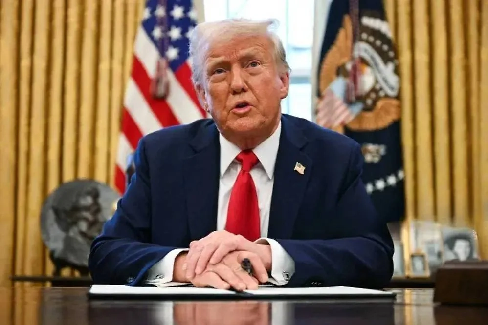 Дональд Трамп. Обложка © Shutterstock / FOTODOM / Jimwatson