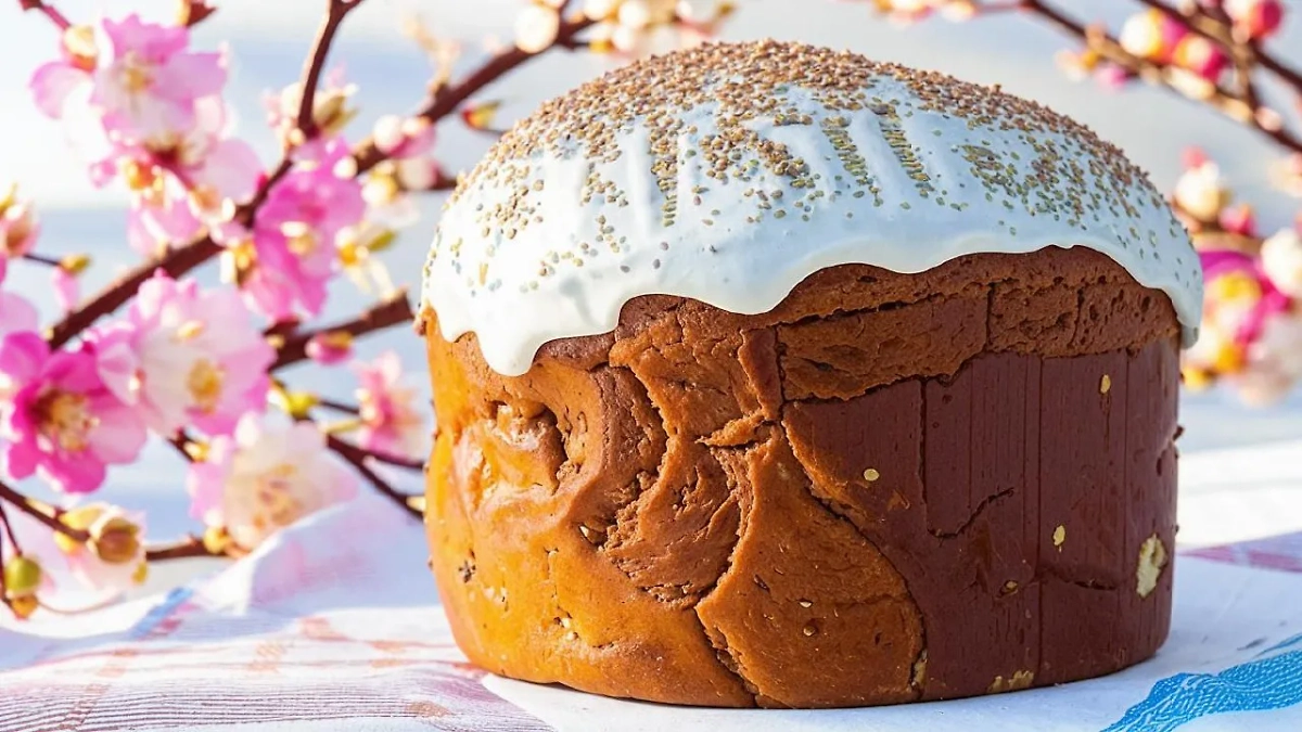 Кулич. Фото © Life.ru / Kandinsky 3.1