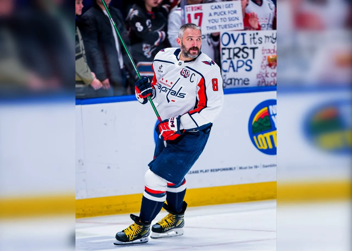 Александр Овечкин. Обложка © X / Washington Capitals