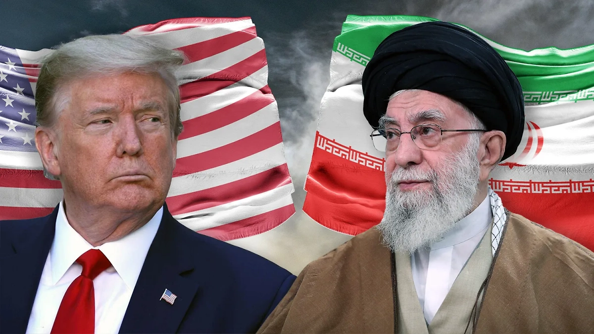 Президент США Дональд Трамп и верховный лидер Ирана аятолла Хаменеи. Коллаж © Life.ru. Обложка © Shutterstock / FOTODOM / Zuma Chip Somodevilla, Svet foto