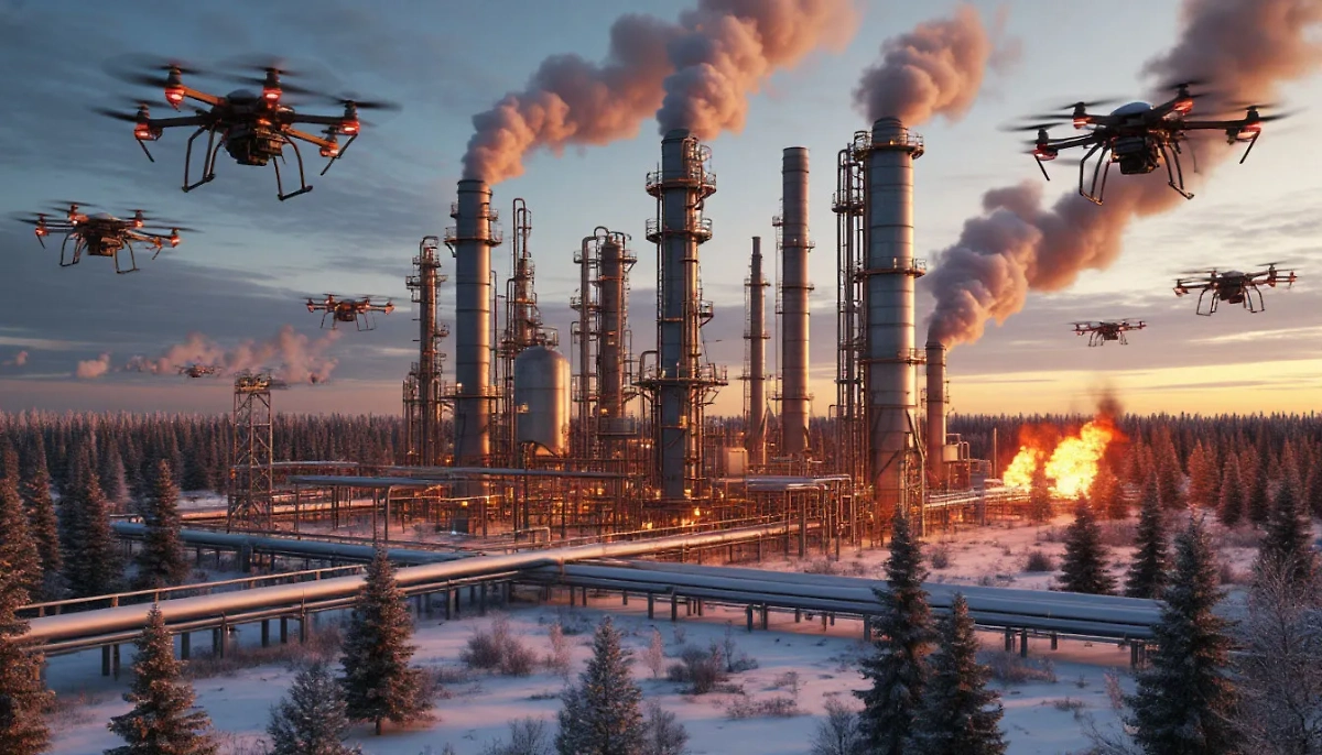 ВСУ атаковали энергетические объекты в Курской и Запорожской областях. Обложка © Life.ru / Шедеврум