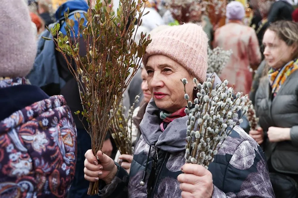 Вербное воскресенье 2025 будет в апреле. Хотите знать, какого именно числа? Фото © ТАСС / Кирилл Кухмарь