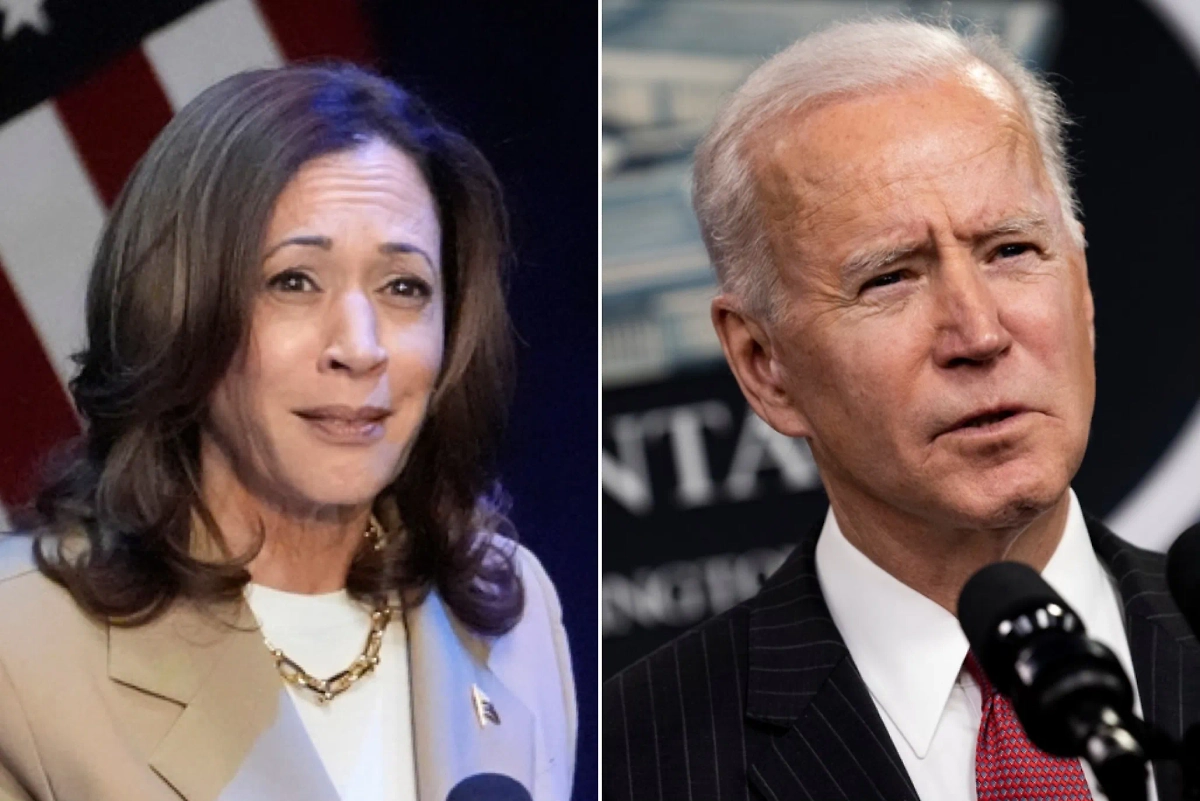 Камала Харрис и Джо Байден. Обложка © Shutterstock / FOTODOM / fizkes