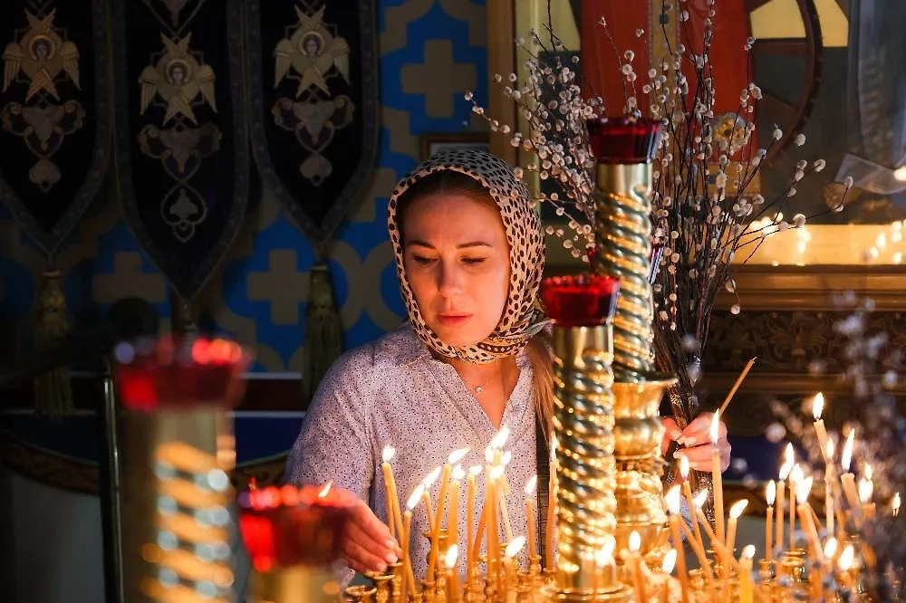 Страстная неделя 2025 займёт собой немалую часть апреля. Апрель 2025 — месяц церковных праздников. Фото © ТАСС / Эрик Романенко