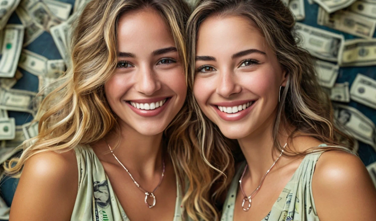 Финансовый гороскоп для знака зодиака Близнецы на апрель 2025 года. Фото © «Шедеврум»