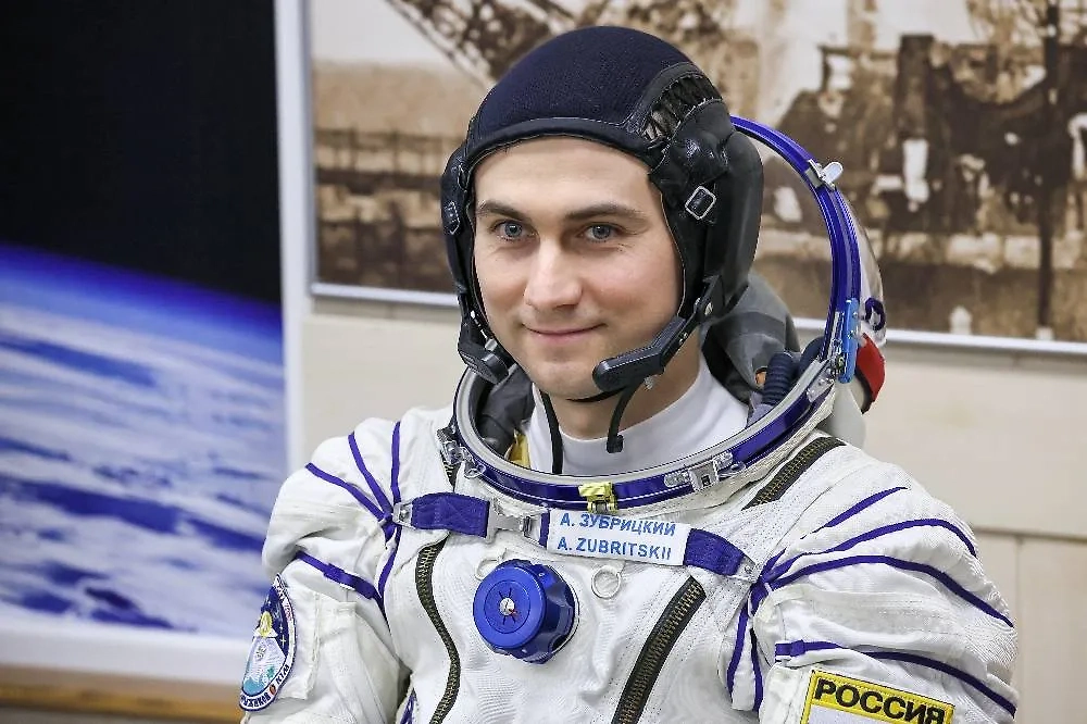 Российский космонавт Алексей Зубрицкий. Фото © ТАСС / Сергей Савостьянов