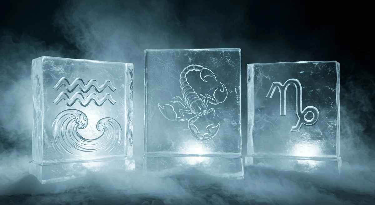 Любовная совместимость с самыми холодными знаками зодиака. Фото © Shutterstock AI