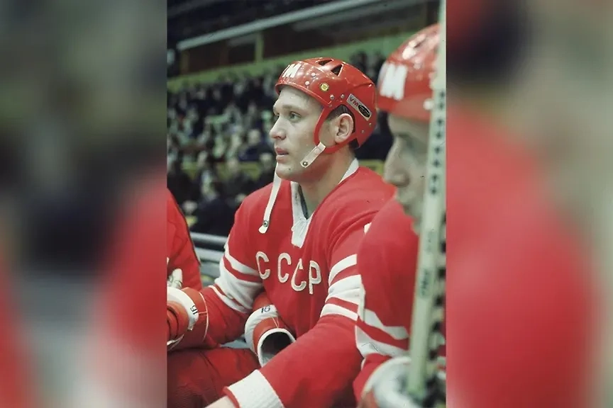 Владимир Петров создал хоккей в современной России и забил 154 гола в 102 матчах. Фото © ТАСС / Вячеслав Ун Да-Син 