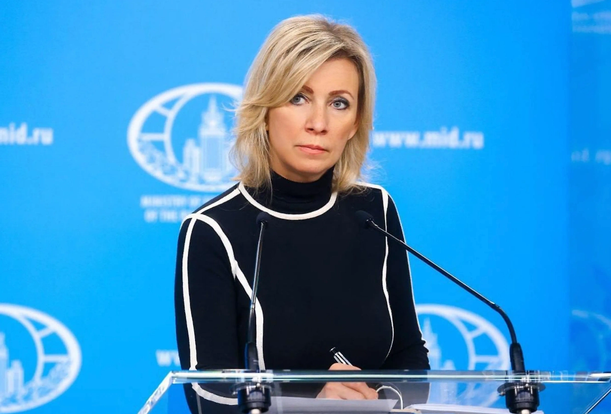 Мария Захарова. Обложка ©  Telegram / МИД РФ