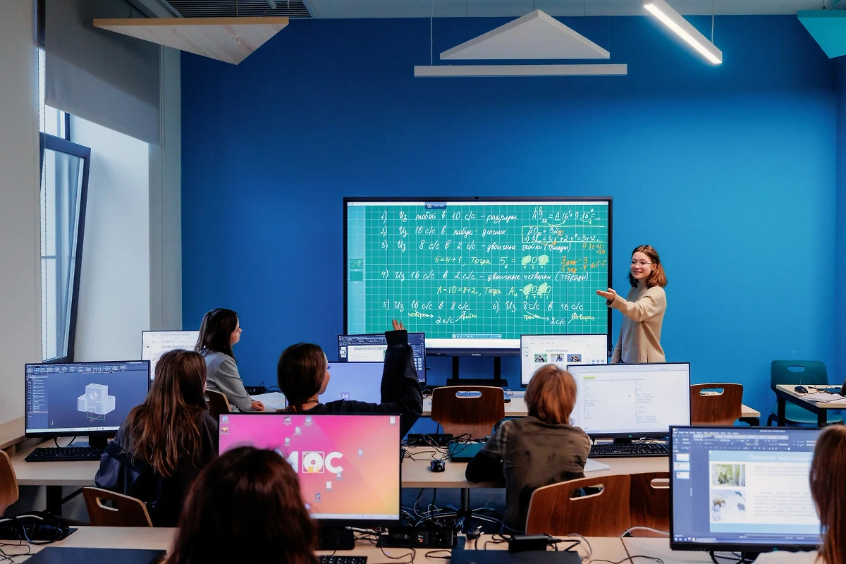 Московская электронная школа. Фото © sobyanin