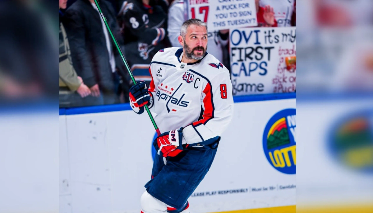 Александр Овечкин. Обложка © X / Capitals