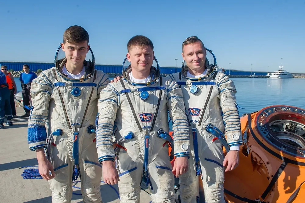 Отряд российских космонавтов. Алексей Зубрицкий — слева. Фото © evocation.info