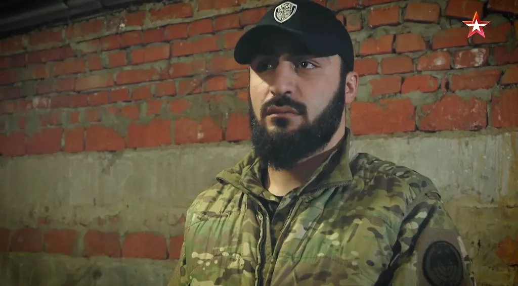 Айк Гаспарян с позывным «Абрек». Фото © Телеканал «Звезда»