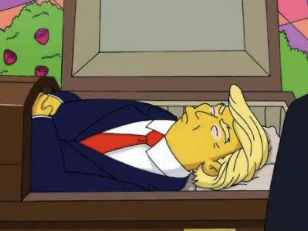 Умрёт ли Трамп 12 апреля? Фото © X/_stevenyau_