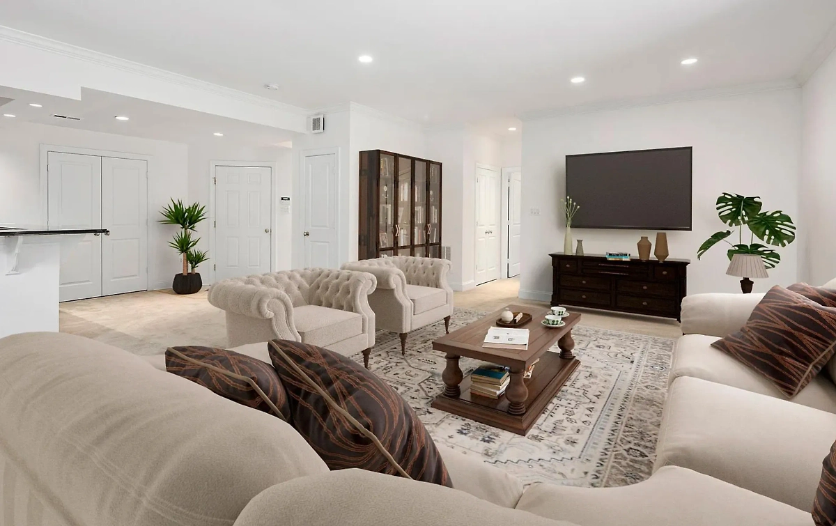 В таунхаусе Овечкина в Арлингтоне пять спален и четыре ванные. Фото © zillow.com