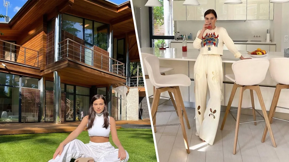 Елена Темникова и её коттедж в Подмосковье. Обложка © Instagram (соцсеть запрещена в РФ; принадлежит корпорации Meta, которая признана в РФ экстремистской) / lenatemnikovaofficial