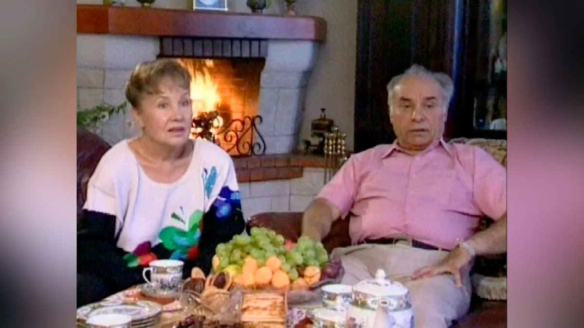 Надежда Румянцева и Вилли Хштоян. Обложка © Кадр из видео / Первый канал