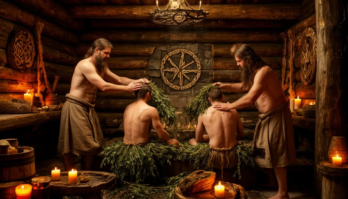 Почему после похорон обязательно шли в баню — древний обычай. Фото © «Шедеврум»